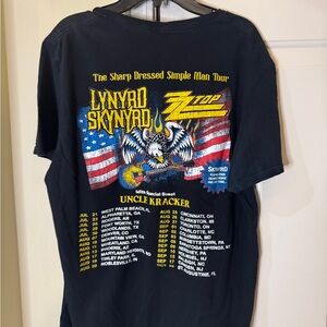 Fruit of the Loom Black Graphic T-Shirt